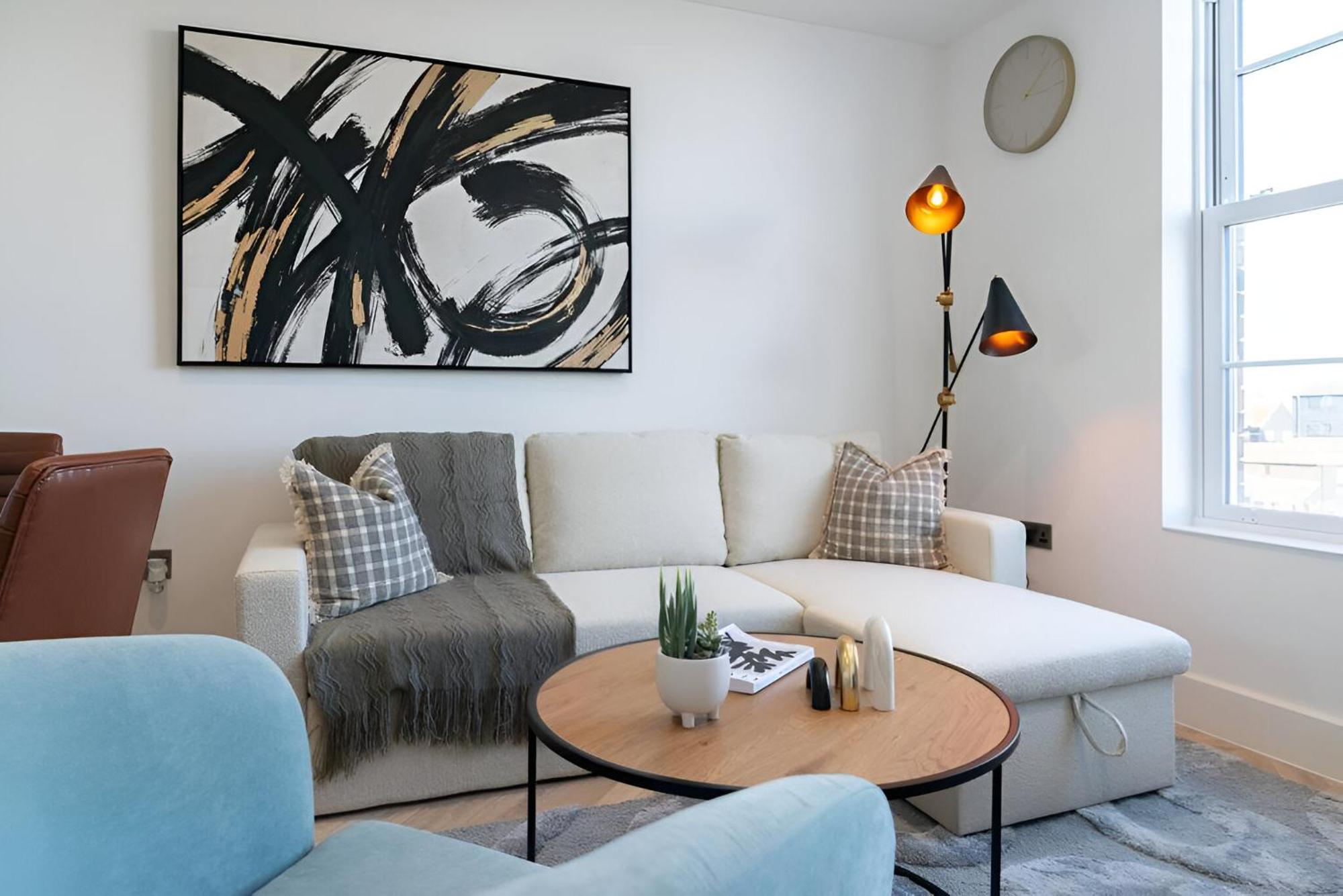 Cozy Away 1-bed Retreat With Kitchen Bliss Apartment *
